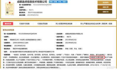 途虎进行工商变更 新增拍卖与新能源汽车销售业务，深化服务布局